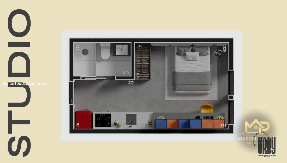 Apartamento para Venda em Florianópolis, Centro, 1 dormitório, 1 banheiro — foto 6